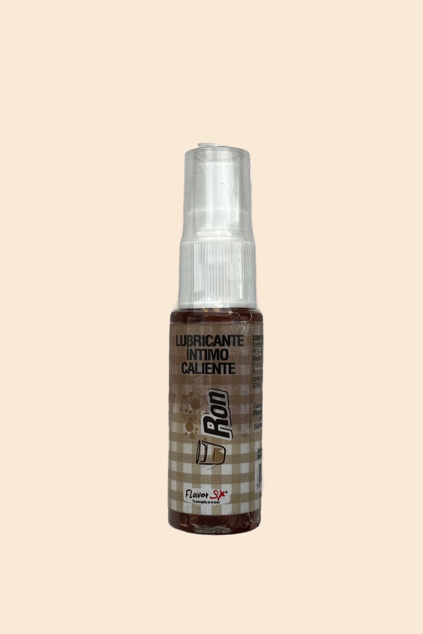 Lubricante íntimo caliente Flavor Sex sabor Ron - Lunatik