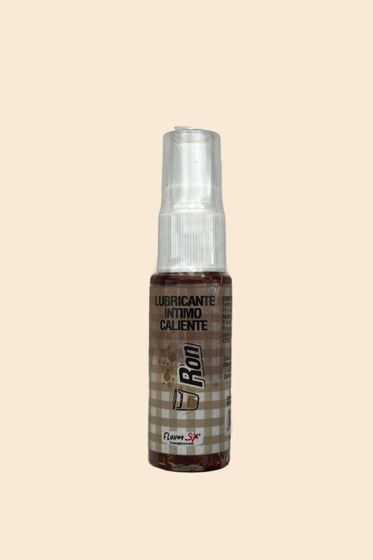 Lubricante íntimo caliente Flavor Sex sabor Ron - Lunatik
